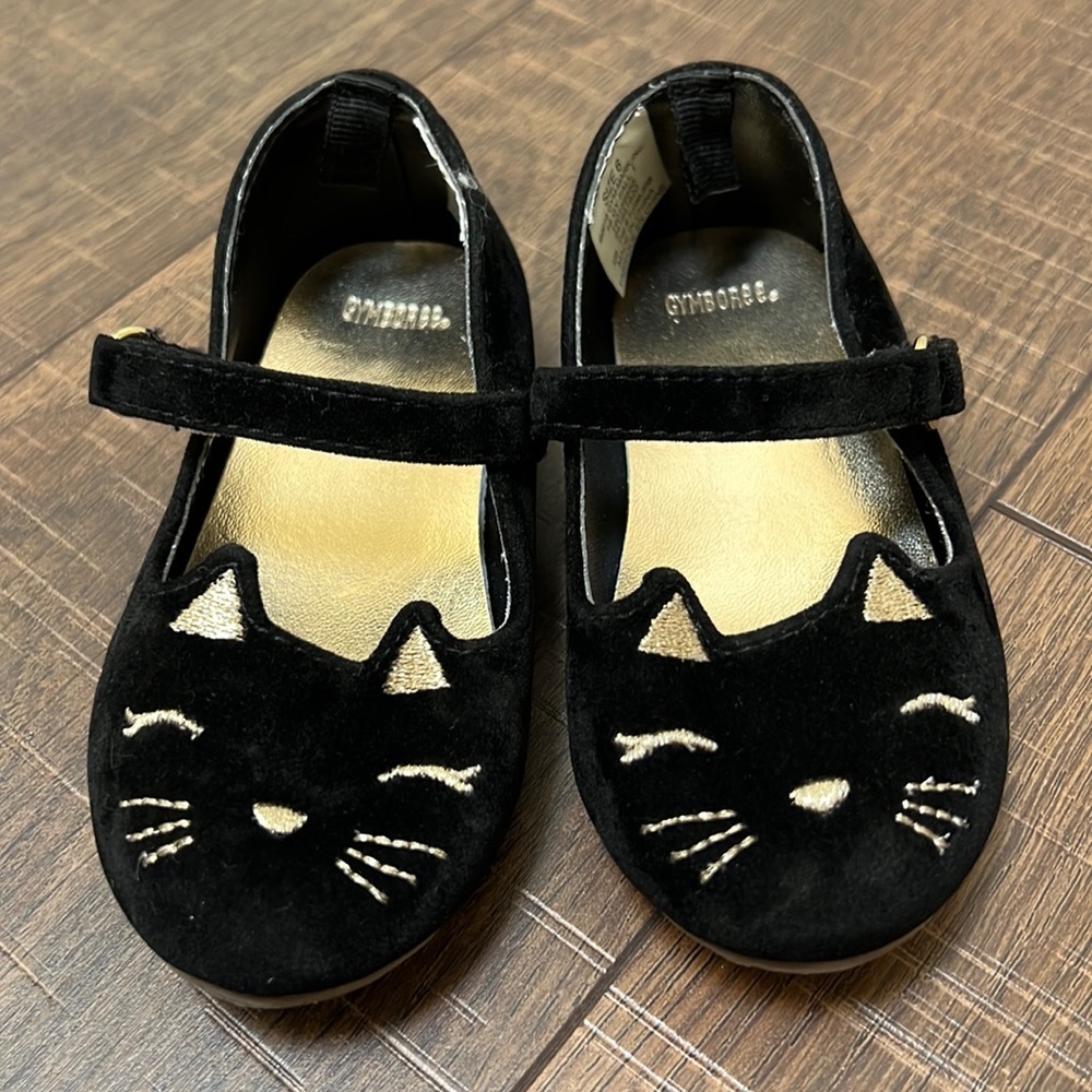 Gymboree Toddler's cat  flats fall winter outfits size 6